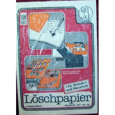 Ursus papier buvard, format a4, 135 g m2, blanc 3974600