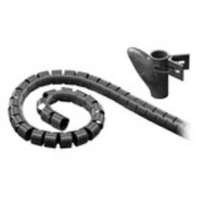 Gaine de rangement haute qualité pour câbles diamètre 20 mm max. longueur 2.5 m (coloris noir) generique