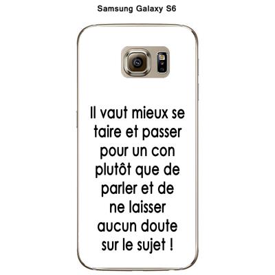 coque samsung s6 phrase coque samsung s6 phrase
