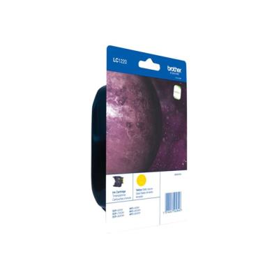 Brother LC1220YBP - geel - origineel - inktcartridge