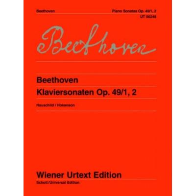 Beethoven Ludwig van - Sonates Opus 49/1 et 2 --- Piano