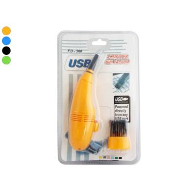 Aspirateur usb spécial clavier informatique bleu accessoire usb gadget