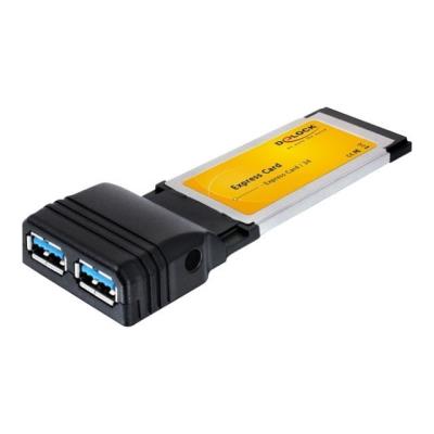 DeLock Express Card to 2x USB 3.0 - USB-adapter