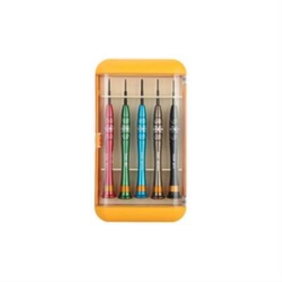 Microspareparts mobile aluminum screwdriver set 5pcs macbook & iphone, mspp2411