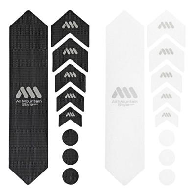 All mountain style kit protection de cadre 9 pièces noir