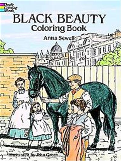 Black Beauty Coloring Book