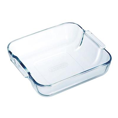 Plat Carré à Poignées 21 X 21 cm*