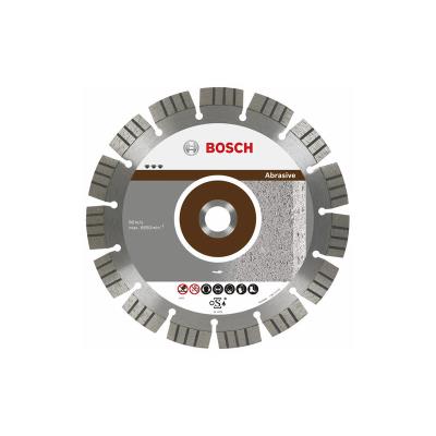 Bosch Disque à Tronçonner Diamanté Best For Abrasive (230 X 22,23 X 2,4 X 15 Mm)