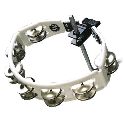 Percussions Lp Latin Percussion Lp162 Tambourins Cyclop Sur Support Blanc Tambourin - Tamborim