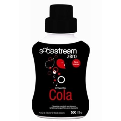sodastream sirop pour machine à gazéifier concentre cola zero 500ml Soda-Club