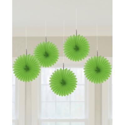 5 Rosaces À Suspendre - Vert