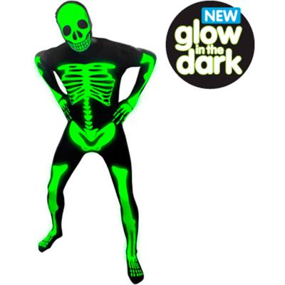 Morphsuits Squelette Fluorescent