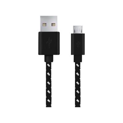 Esperanza eb181k câble micro usb 2.0 ab m m oplot 2.0 m - black eb181k -
