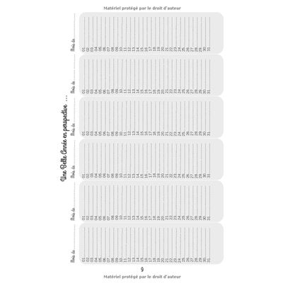 Carnet de nounou Mémoniak