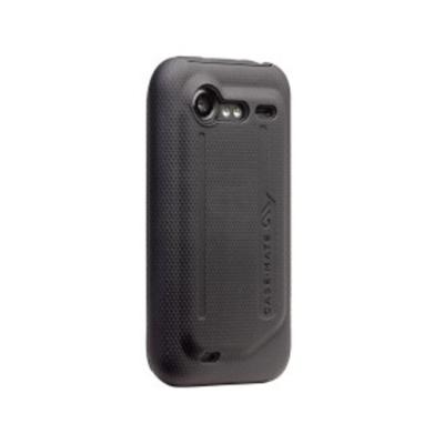 Case-Mate Tough - Beschermhoes voor mobiele telefoon - silicone, ABS-plastic - zwart - voor HTC Incredible S