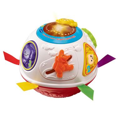 Vtech - Crawl and Learn Bright Lights Ball - Rouli-Balle Magique Version Anglaise