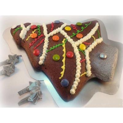 Moule siliconne en forme de sapin deco maison ustensile cuisine