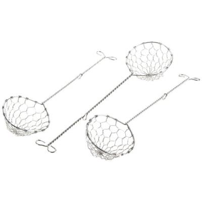 Metaltex 256015010 écumoires à fondue inox pack de 3