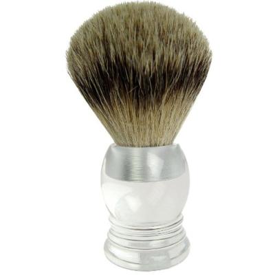 FANTASIA - 9147 - BLAIREAU - BLAIREAU VÉRITABLE - ARGENTÉ ACRYLIQUE - HAUTEUR: 10 CM, Ø 23.5 MM
