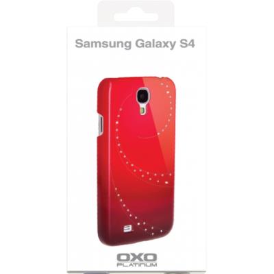 COQUE RIGIDE ROUGE STRASS ARABESQUE POUR SAMSUNG GALAXY S4 OXO PLATINUM XPCSMGS4SARD5