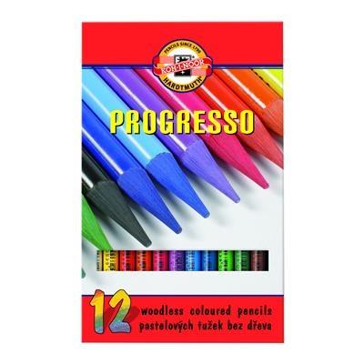 Koh-i-noor progresso crayons de couleur sans bois