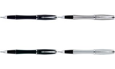 PARKER - stylo plume URBAN , Metro Metallic CC largeur de la plume: M, manche en laiton laqué, (S0852000)