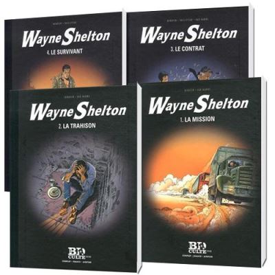 Pack 4 BD WAYNE Tome 1 - 2 - 3 - 4