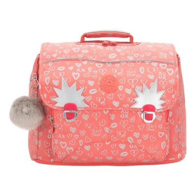 Kipling cartable Iniko Hearty Pink Met 40 cm