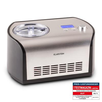 Klarstein Snowberry & Choc Machine à crèmes glacées 1,2 l Fonction maintien frais