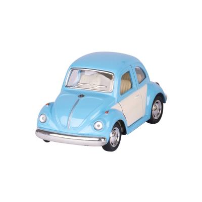 Volkswagen Beetle Classic 1967 Blanche et bleue Marcel