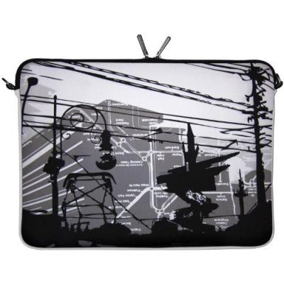 Digittrade Ls124-13 Citylife Designer Macbook Sleeve Housse Pour Ordinateur Portable 13,3 (33,8 Cm) Large Néoprène Pochette Sacoche