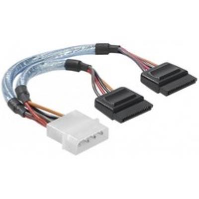 Double prise d'alimentation SATA