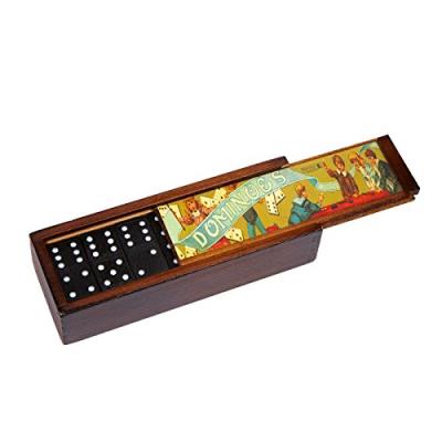 Legler - 2019891 - jeu de société - ensemble de 2 domino - nostalgie