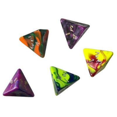 4-SIDED, TOXIC, DICE, 50ER BAG