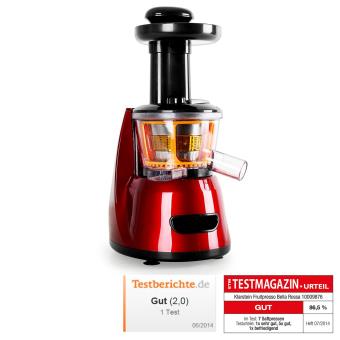 164€ sur Klarstein Fruitpresso Bella Rossa Slow Juicer KLARSTEIN Fruitpresso Centrifugeuse, Presse Fruits