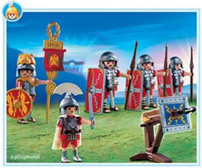 Playmobil - 4271 - Centurion / légionnaires romains État correct - Playmobil reconditionné disponible sur Fnac