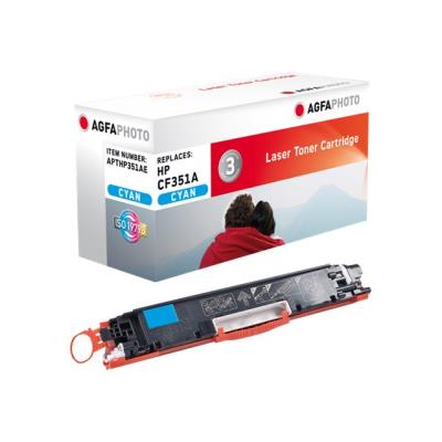 AgfaPhoto - cyaan - tonercartridge (alternatief voor: HP 130A)