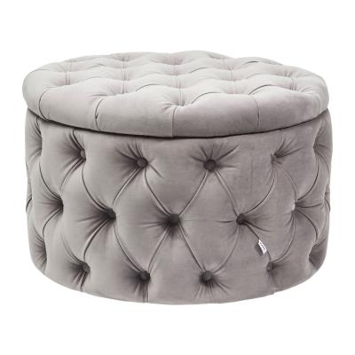 Pouf Coffre Desire gris Kare Design
