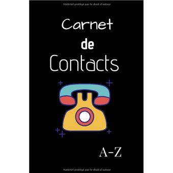 Carnet de Contacts Répertoire Téléphonique Alphabétique Rétro - broché -  NLFBP Editions, Livre tous les livres à la Fnac