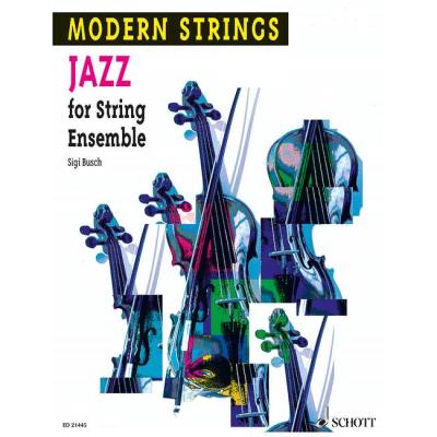 Partitions classique SCHOTT BUSCH S. - JAZZ FOR STRING ENSEMBLE - ENSEMBLE CORDES - VIOLON 2 Ensemble à cordes