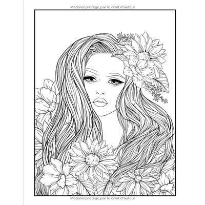 100 Femmes Un livre de coloriage pour adultes avec de belles femmes -  broché - NLFBP Editions, Livre tous les livres à la Fnac