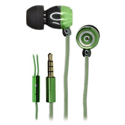 KitSound KS1IPGN Casque intra auriculaire avec micro Vert