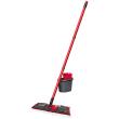 Vileda - 137431 - ultra max complète : set balai à plat + seau-essoreur