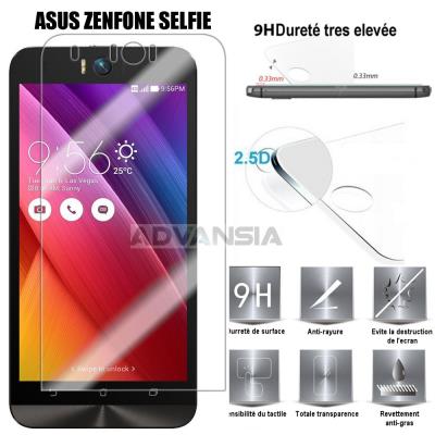 ASUS ZENFONE SELFIE Vitre ecran verre trempé