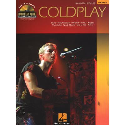 Coldplay Piano Play-Along Vol.16 + Cd Topnews
