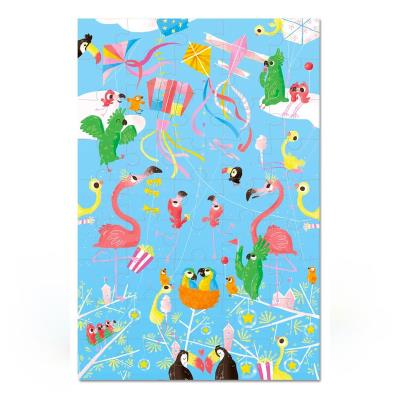 Puzzle 45 pièces à plat en mallette : Cerfs-volants Krooom