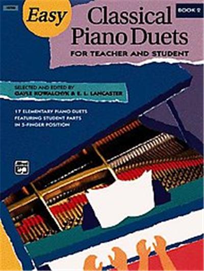 Easy Classical Piano Duets for Teacher and Student, Book 2