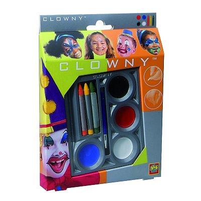 Palette de maquillage Aqua 7 couleurs - Clowny : Clown