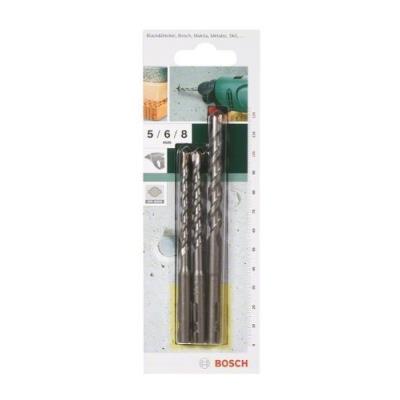 Bosch Jeu De 3 Forets à Béton pour Uneo