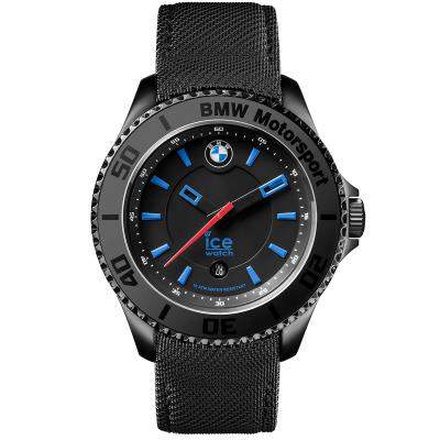 Montre BMW Motorsport Noir Bleu Foncé Nylon Unisex BM.KLB.U.L.14